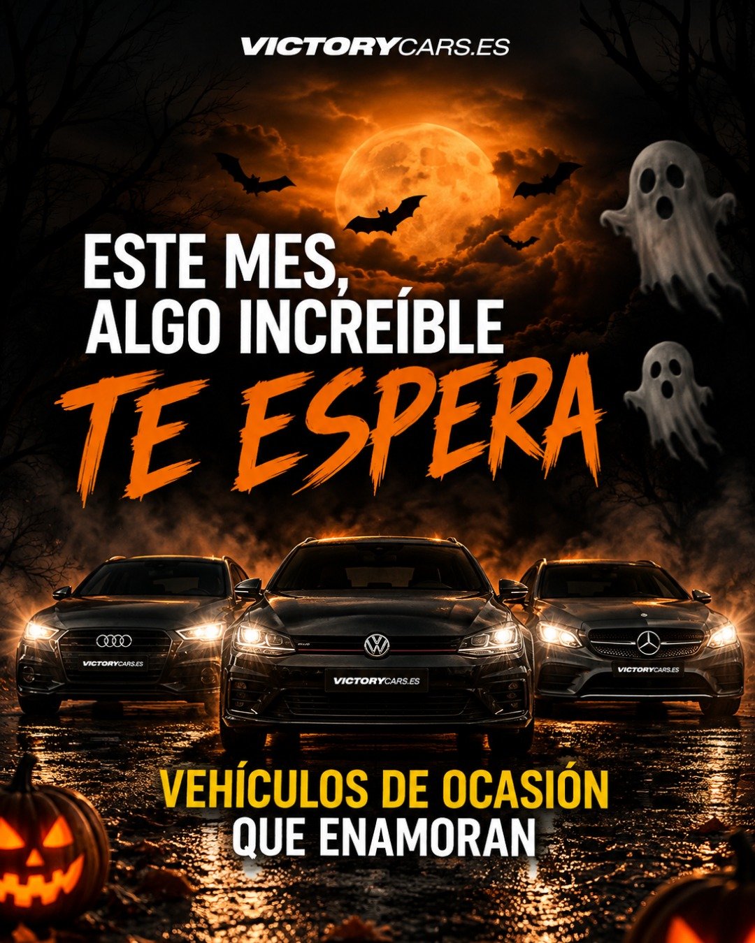 Halloween en Victory Cars: vehículos de ocasión