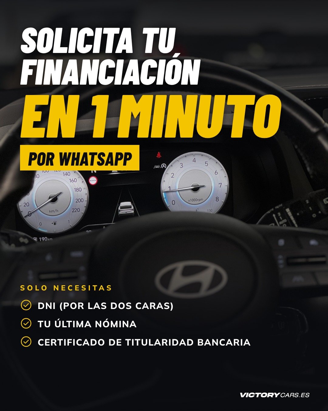 Solicita tu financiación en 1 minuto por WhatsApp